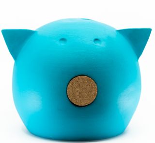 Pusculita ceramica Chalk Collection Large Blue  L