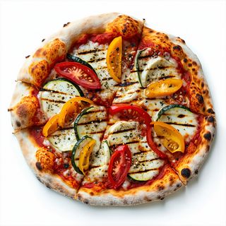 Pomodoro e verdure grigliate