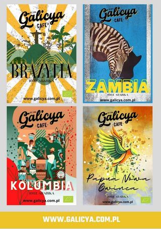 Zestaw testowy - kawa ziarnista 4x125g