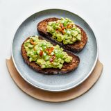 Guacamole On Toast