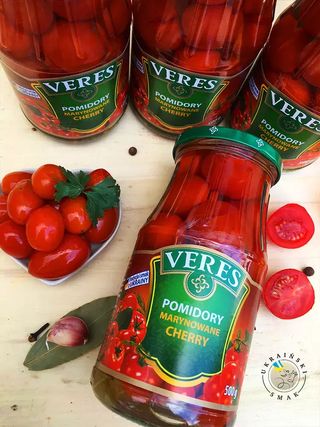 Pomidory marynowane Cherry “Veres” 500g