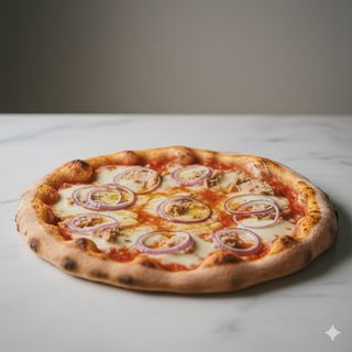 Pizza tonno e cipolla