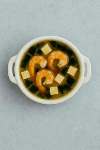 Мисо с морепродуктами