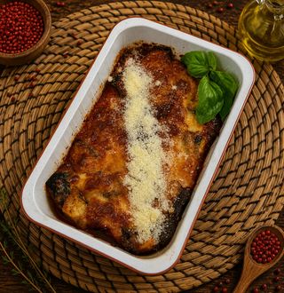 Vânătă gratinată