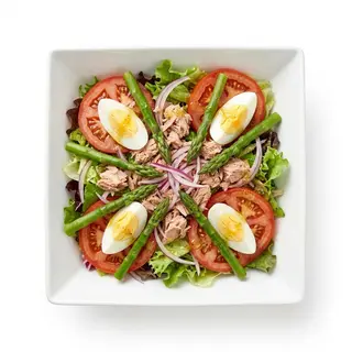 Ensalada silueta