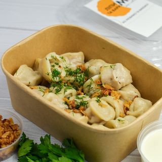 Пельмені зі свинини + яловичина (260/40г)