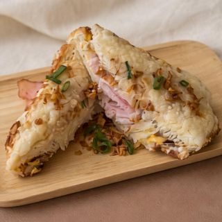 Мелт з куркою та беконом