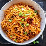 Schezwan Chicken Noodles