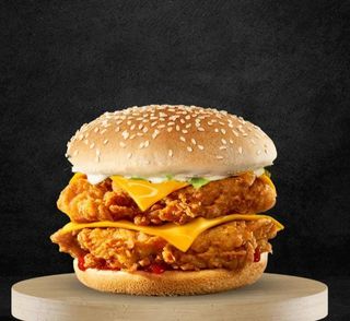 Double Chicken Burger