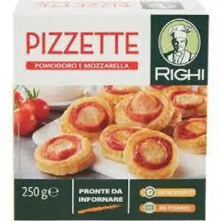 Pizzette pomodoro e mozzarella