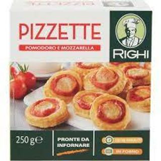 Pizzette pomodoro e mozzarella