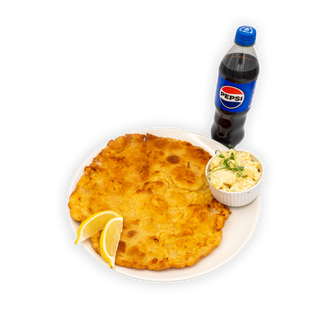 Sznycel gigant + Napój