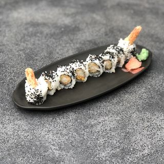 37) Ebi no tempura maki (8 uds.)