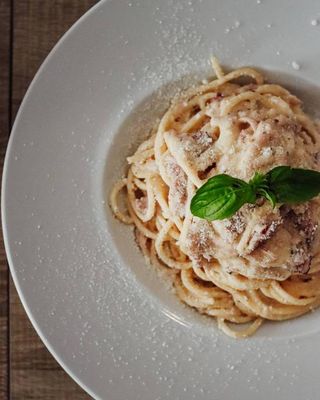 Esparguete à Carbonara