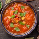 Супа от телешко месо и домати (300г)