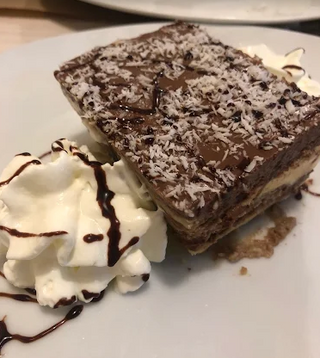 Tarta de la abuela (porción)