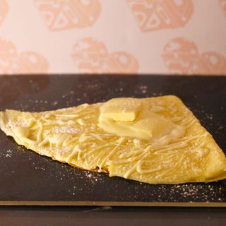 Crepe Bianca e rossa - Galak, fragole e cocco