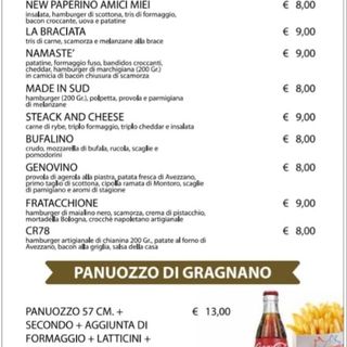 Componi il menù coppia