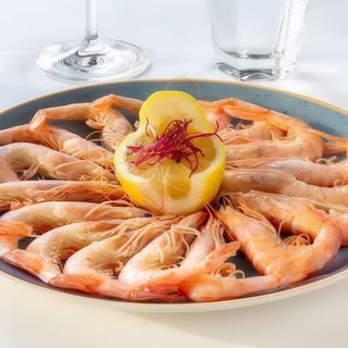 Gamba blanca de Huelva cocida (250 g.)