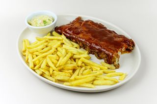 A Americana - Pork Ribs Com Molho Bbq
