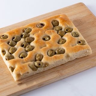 Focaccia con olive
