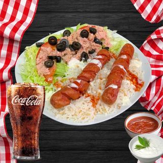 Menú Plato Salchichas