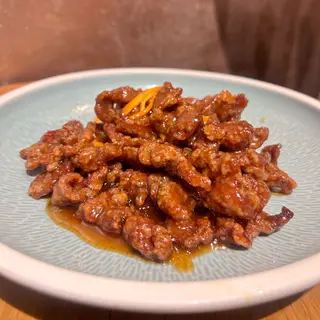 Tiras De Ternera Caramelizada Estilo Cantonés 