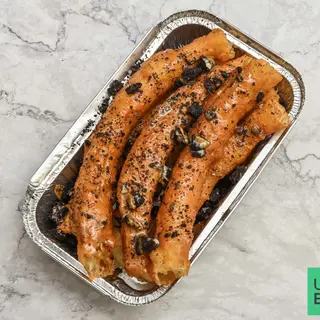 Ración de Porras con Dulce de leche y Oreo