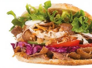 Menù panino kebap