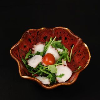 5 Insalata di polipo e rucola con salsa