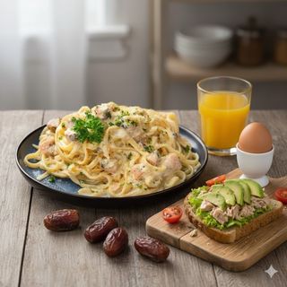 Ftour "Pasta-Vocado"