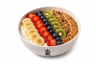 Yaourt aux fruits et muesli