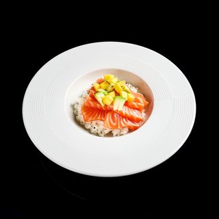 Chirashi salmone 