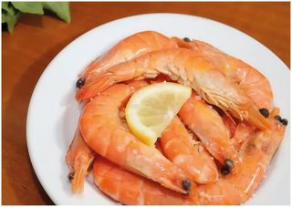 Camarões do Algarve Cozidos na Hora