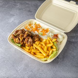 Uštipci 200 g i pomfrit 100 g