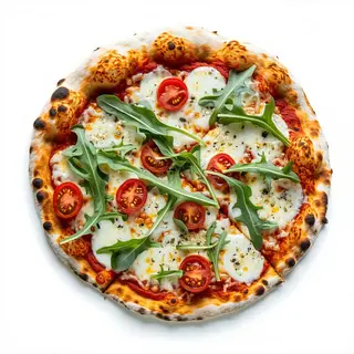 Pomodorini, rucola e parmigiano