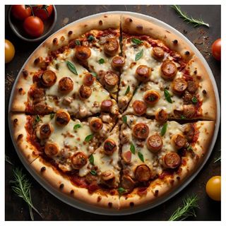 Sausage pizza