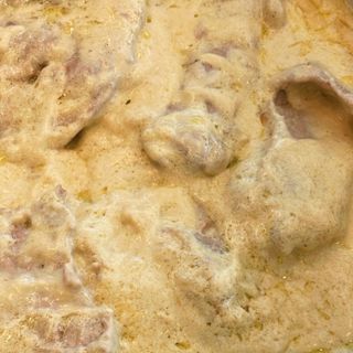 Lombinhos  com molho de Natas