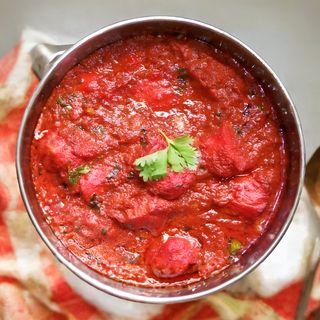 Tikka masala de frango