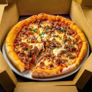 Meat Ball Pizza