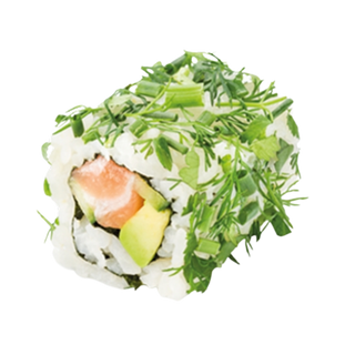 Green roll Saumon - 4 Pièces