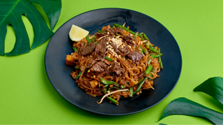 Pad Thai z kurczakiem roślinnym