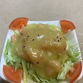 Salada de gambas