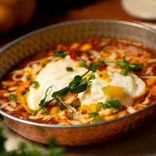 Шакшука с курицей 