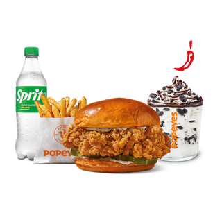 Menú Completo The Chicken Sandwich Picante