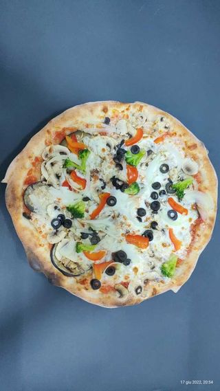 Pizza Vegetariana single ﻿ Ø32cm