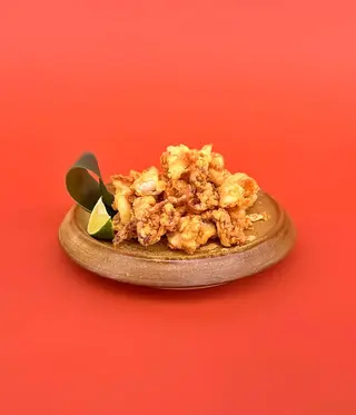 Tempura squid