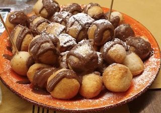 Gnocchi di pizza con Nutella