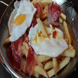 Sartén De Huevos Fritos