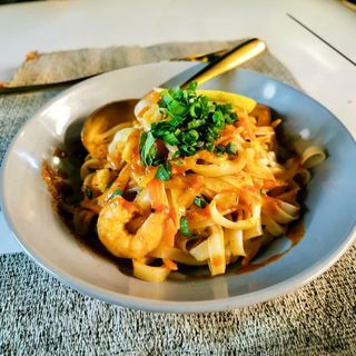 Pad Thai Coreano De Langostinos